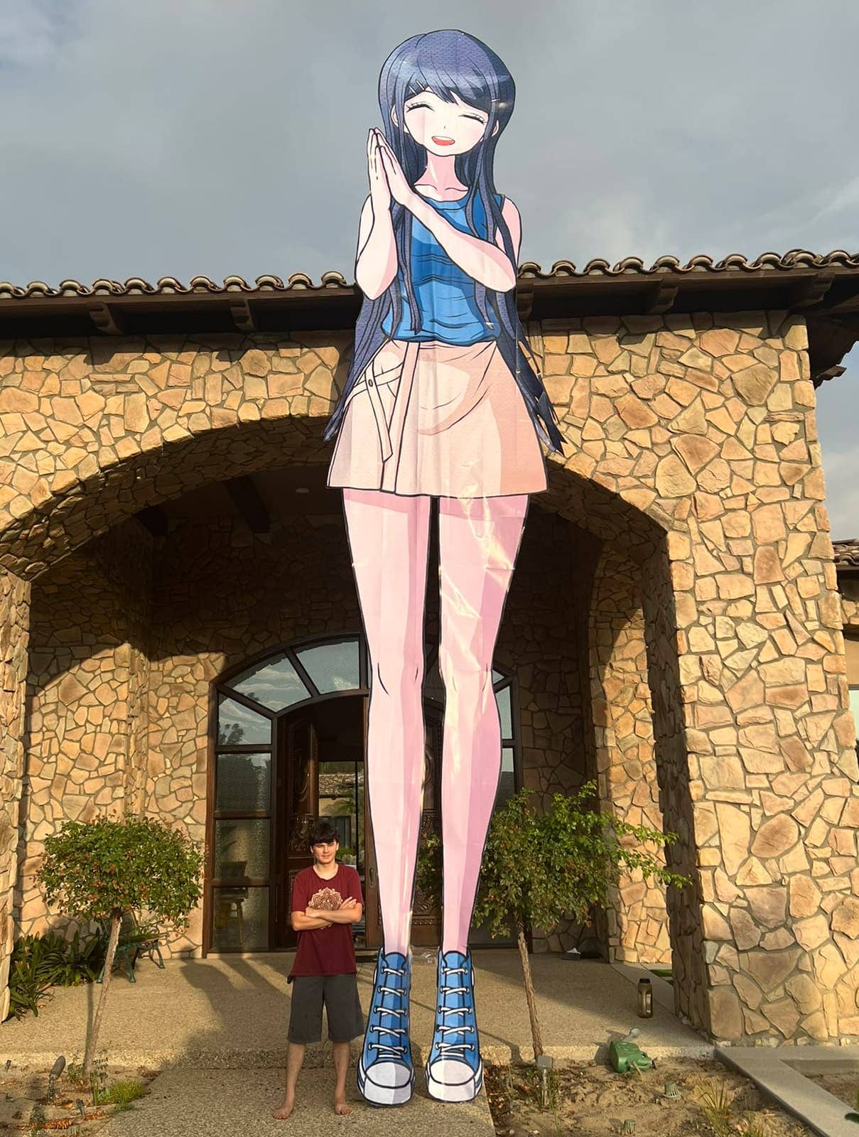 Otaku Creates Stunning Anime Paper Art Otaku Artist of Giant Paper Art - 3