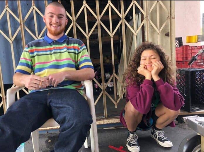 Angus Cloud and Zendaya